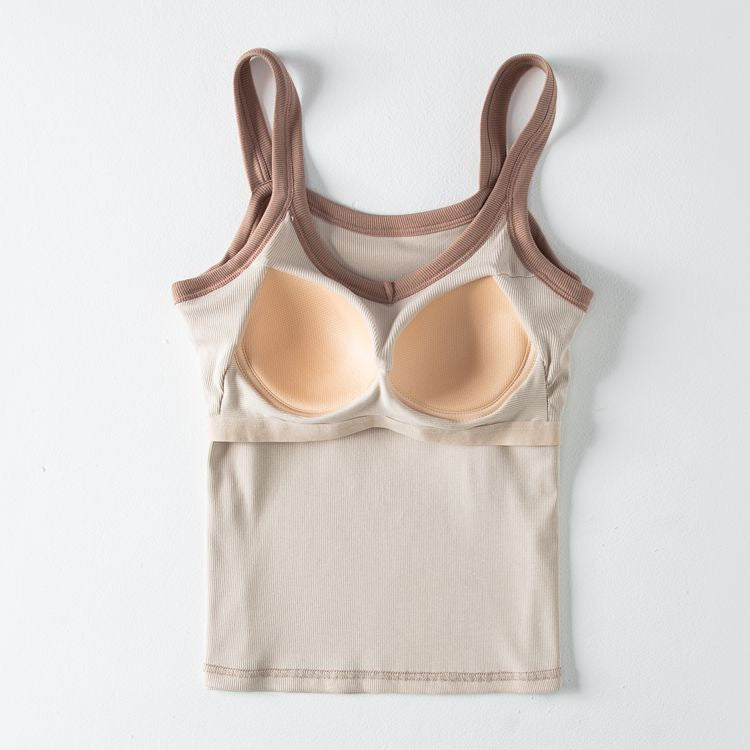 Versatile Dual Tone Padded Camisole